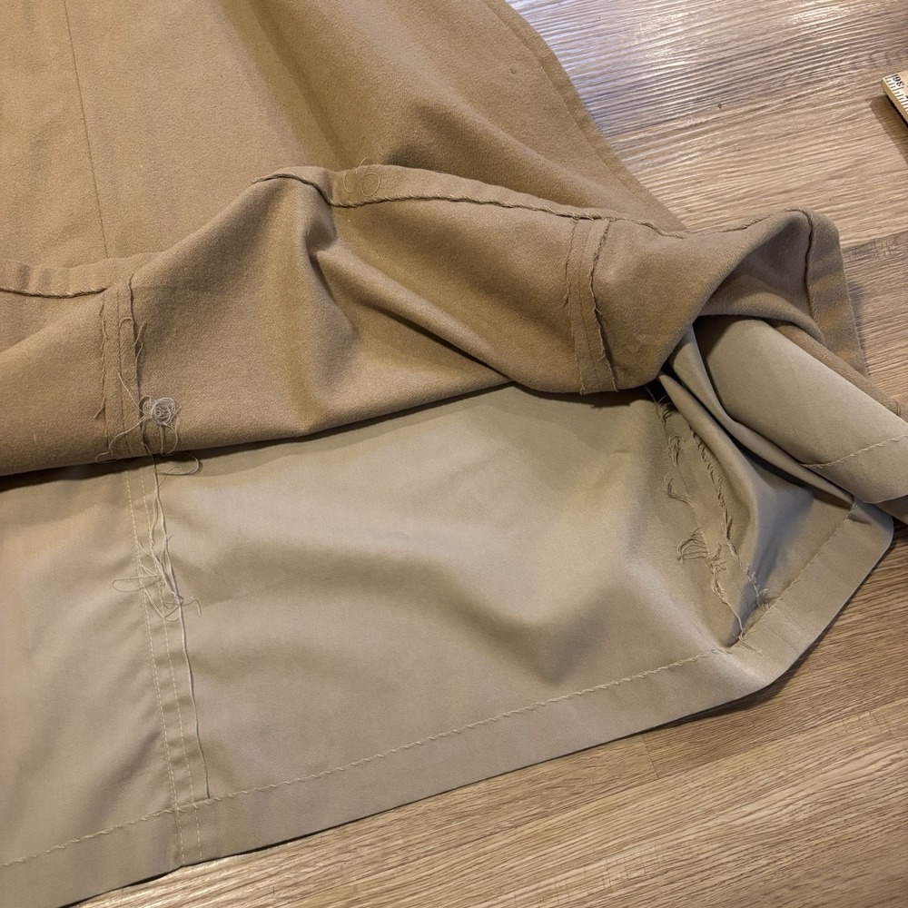 VTG 70s Bonnie Cashin for Russel Taylor Weatherwear Coat 10 Wool Lined ILGWU USA - Picture 9 of 11